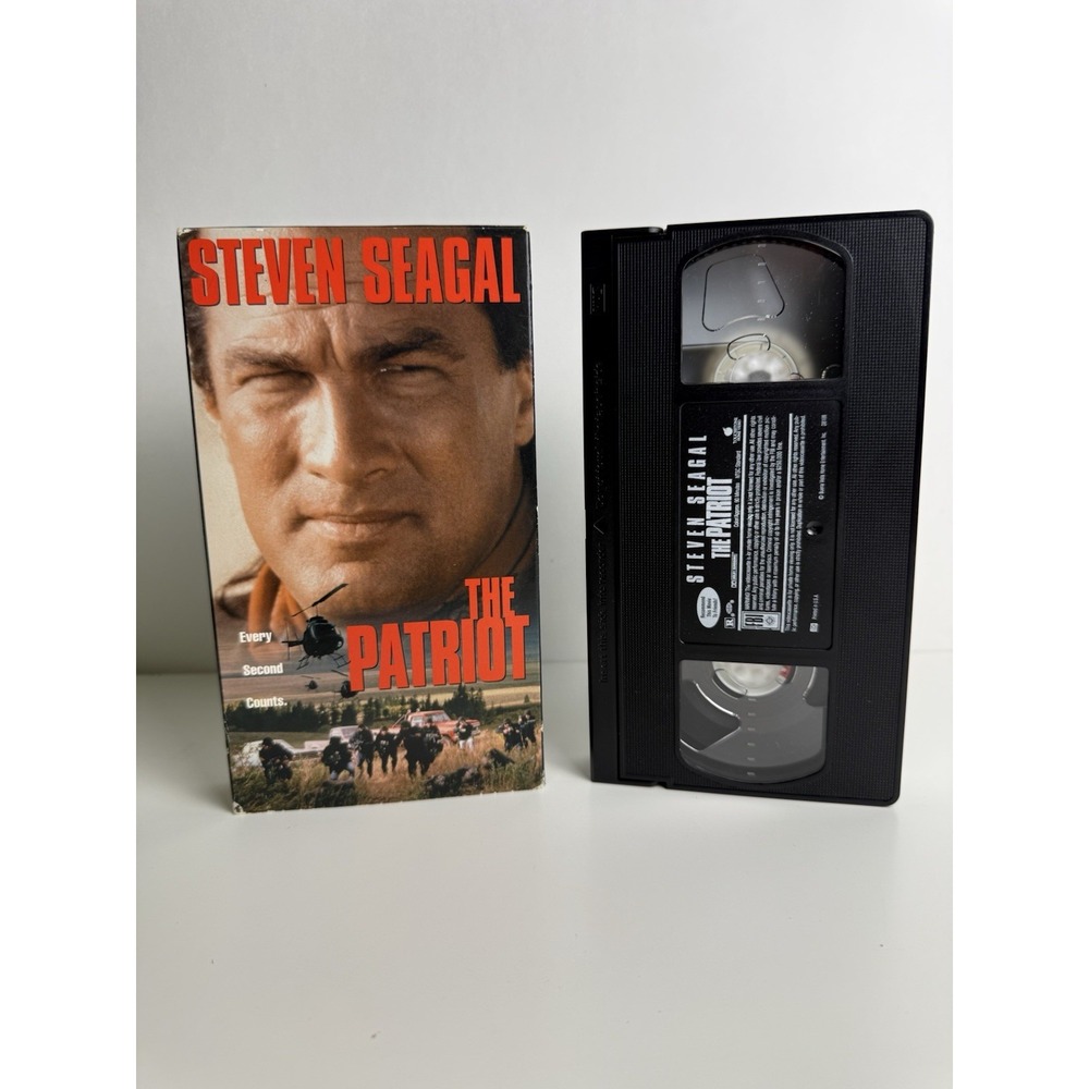 The Patriot (VHS) Steven Seagal Very good with sleeve